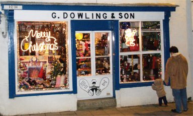 G Dowling & Son's windows right